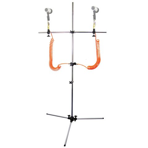 AIR DRYER GUN STAND W/2 PCS AIR DRYER GUN